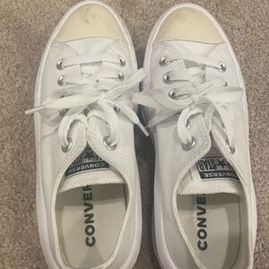 Converse white sneakers